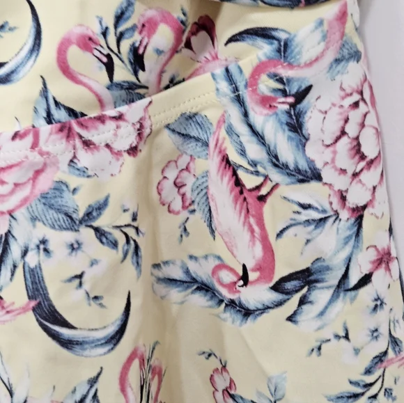 Torrid Yellow and Pink Tankini Top - Picture 5 of 11